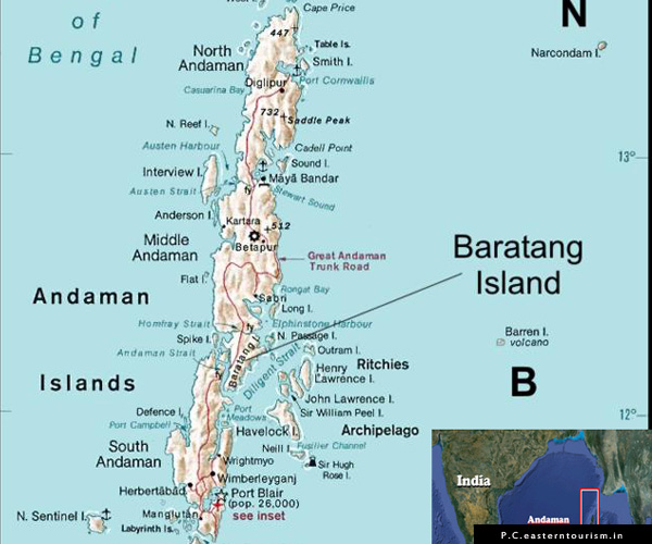 Andaman Sea Map