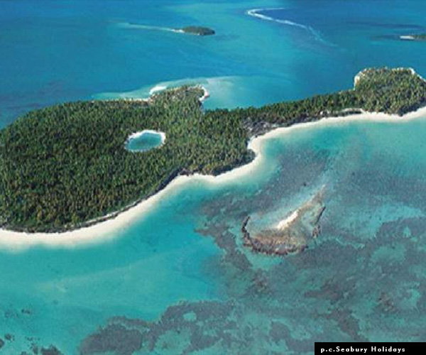 Guitar island beach
